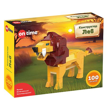 Конструктор ON TIME Конструктор лев значок time raiders zhang qiling wu xie