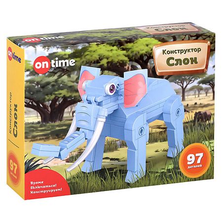 Конструктор ON TIME Конструктор слон значок time raiders zhang qiling wu xie