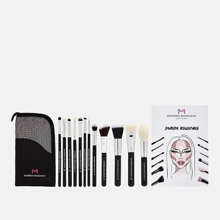 Набор кистей EKATERINA MIGACHEVA Набор кистей для макияжа 