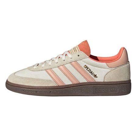 Кроссовки ADIDAS ORIGINAL Кроссовки Handball Spezial Cream White Coral Velvet Women's светящаяся статуя космонавта из смолы coral