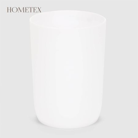 Стакан для зубных щёток Hometex из полипропилена, белый щёток стеклоочистителя для skoda yeti 2008 2017