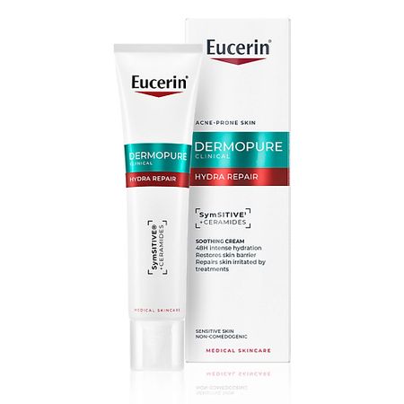 Крем для лица EUCERIN Увлажняющий успокаивающий крем для проблемной кожи  DermoPure Hydra Repair