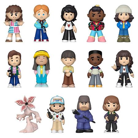 Интерактивная игрушка FUNKO Фигурка Stranger Things Mistery Minis, рандомный выбор, 1шт, 7см