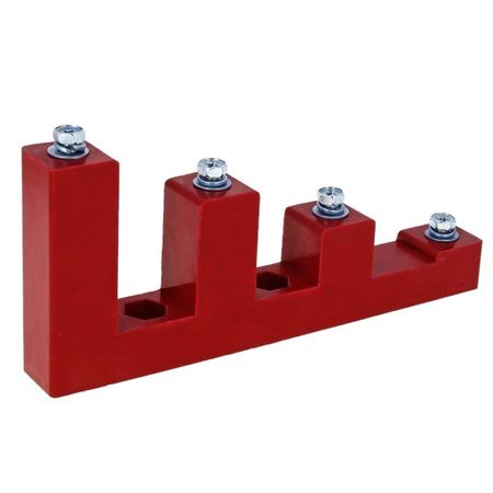 Изолятор угловой EKF PROxima Лесенка IP30 900 А с болтом и шайбой пластиковый красный (2 шт.) (plc-sl-900) искусственные бархатные розы красный 50 штук