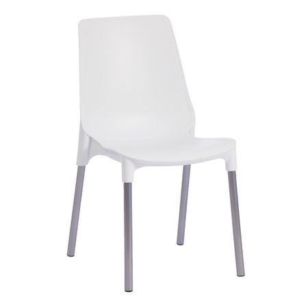 Стул Genius белый/серый (19663)