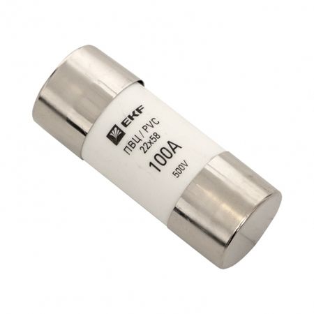 Вставка плавкая EKF PROxima ПВЦ 100А 50 кА 220 В цилиндрическая (10 шт.) (pvc-22x58-100)