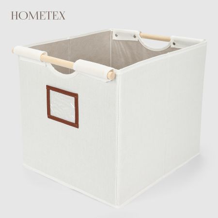 Коробка для xранения с ручками Hometex 38x32,4x32,4 см
