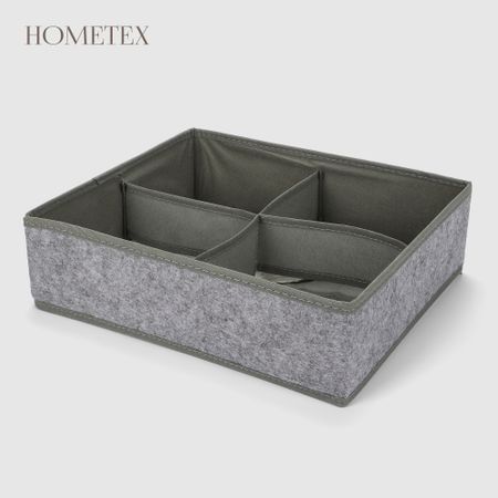 Коробка для xранения Hometex 35x30x10 см