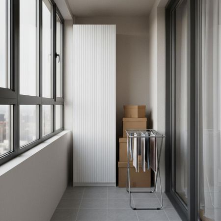 Шкаф распашной Висла белый с 4 полками 60х232,2х54,5 ЛДСП каркас белый 2 шт комплект наклейки на каркас для хранения перчаток для hyundai tucson 2021 2022 2023 2024