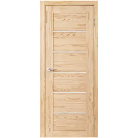 Комплект двери Легда-22 со стеклом 60x200 см без покрытия цвет натуральный с добором 120 мм цикорий москофе натуральный 100 г