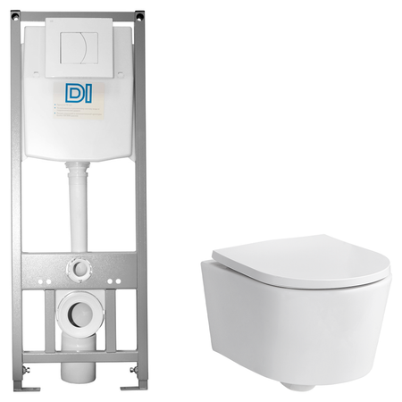 Комплект инсталляции Di с безободковым унитазом Sensea Neo считыватель отпечатков пальцев sary sy 168g