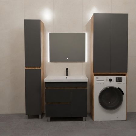 Тумба под накладную раковину Cube 76.5x77 раковина Cersanit Como шкаф для стиральной машины шкаф-пенал цвет корпуса желтый рабочий стол fireray для лазерной маркировочной машины