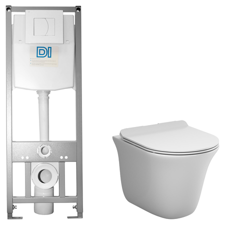 Комплект инсталляции Di с безободковым унитазом AM.PM Force считыватель отпечатков пальцев sary sy 168g
