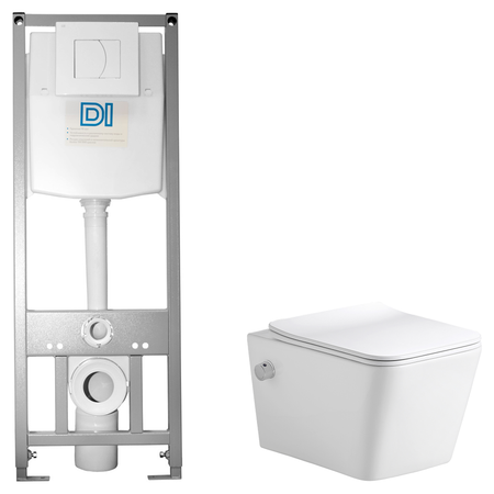 Комплект инсталляции Di с унитазом тип ободка открытый Glory считыватель отпечатков пальцев sary sy 168g