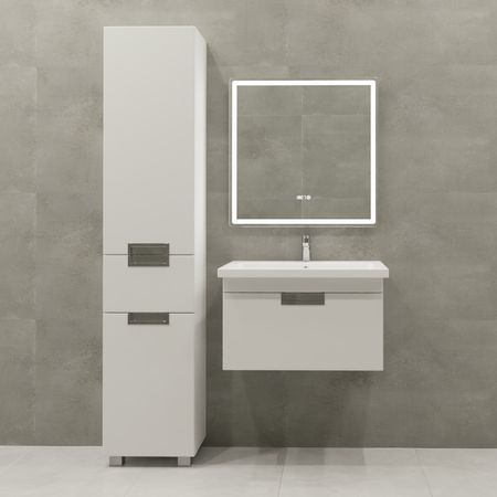 Тумба под накладную раковину Vigo Vento 71.4x80 раковина Sanita Luxe Best шкаф напольный цвет корпуса белый регулируемые зажимы для простыней 4 8 12 шт белый