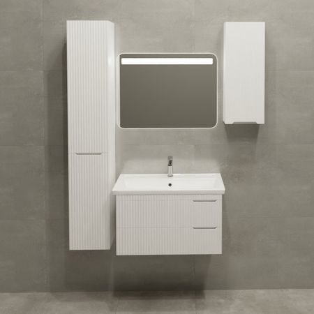 Тумба под накладную раковину Фостер 75.7x49 раковина шкаф навесной шкаф-пенал цвет корпуса белый скрытые ручки для шкафов imango металлические