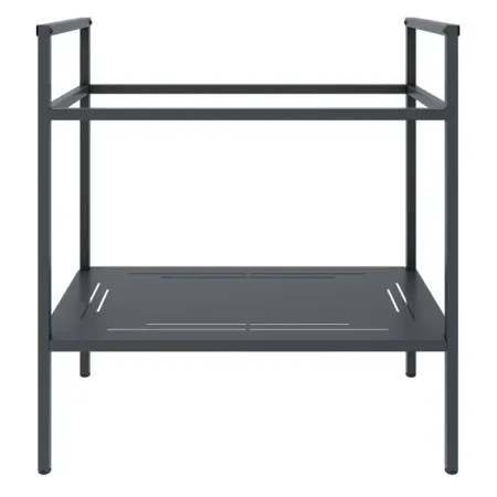 Опора для раковины Konsensa Бруклин 80 75.5x81 см цвет черный с раковиной Cersanit Como 80 см ремовакс ср во д ухода за ушной раковиной 10 мл