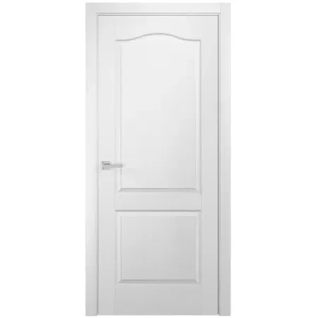 Комплект двери Палитра 200x80 см финиш-бумага цвет белый без доборов