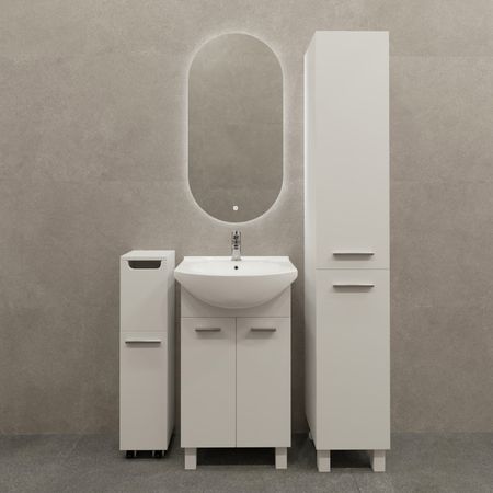 Тумба под накладную раковину Мини 45x78 раковина Rosa Элеганс шкаф-пенал шкаф напольный цвет корпуса белый пенал amengguo прозрачный