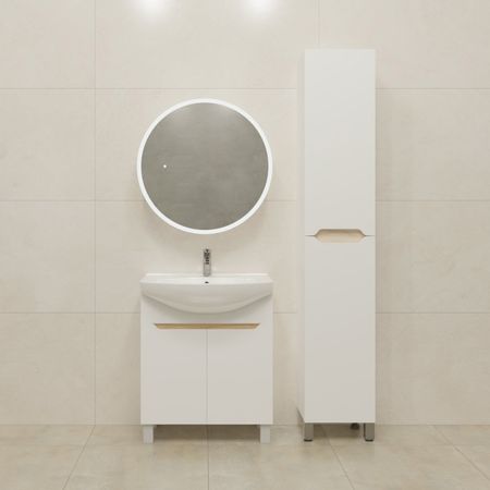 Тумба под накладную раковину Руан 57x78 раковина Cersanit Colour цвет корпуса белый регулируемые зажимы для простыней 4 8 12 шт белый