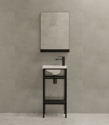 Опора для раковины KONSENSA Бруклин 38x81 мини-раковина Cersanit Como цвет корпуса черный tank007 мини фонарик tk701a