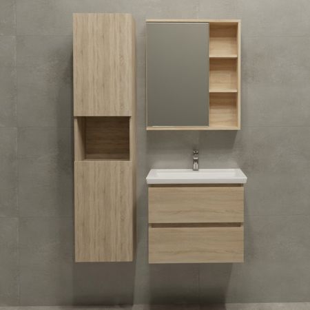 Тумба под накладную раковину Vigo Matteo 56.4x48.8 раковина Kirovit Фостер шкаф-пенал Vigo Matteo шкаф с зеркалом цвет корпуса коричневый utv 1 5 2 зеркала боковые зеркала заднего вида для polaris rzr ranger can am maverick x3 commander defender honda pioneer 1000