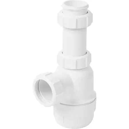 Сифон для мойки McAlpine без выпуска регулируемый по высоте ø40 мм полипропилен MRSK2-NW boruit регулируемый ремешок для налобного фонаря