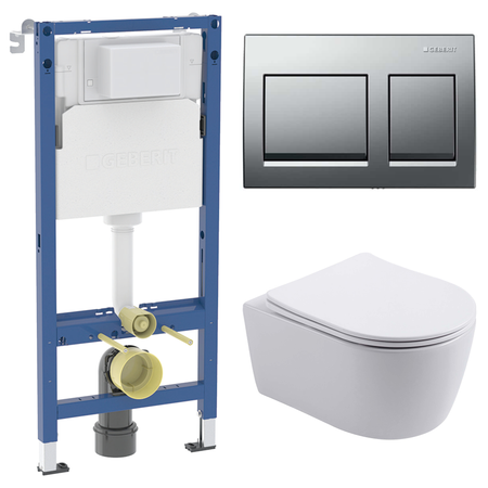 Комплект инсталляции Geberit Alpha с безободковым унитазом Aquatek Европа клавиша Geberit Alpha хром 3d магниты для холодильника европа