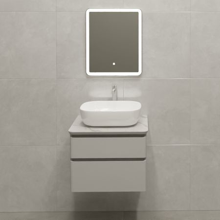 Тумба под накладную раковину Неро 59.4x45 раковина Cersanit Moduo цвет корпуса белый регулируемые зажимы для простыней 4 8 12 шт белый