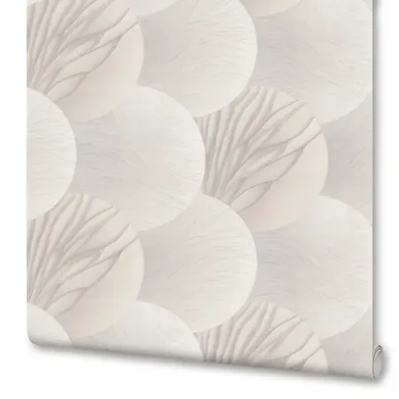 Обои флизелиновые Артекс Альто светло-бежевые 1.06 м 11386-02