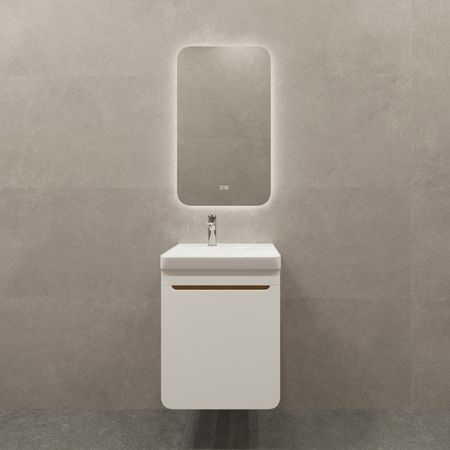 Тумба под накладную раковину Окинава 50x60 раковина SENSEA Easy цвет корпуса белый металлические таблички для туалета plumhome