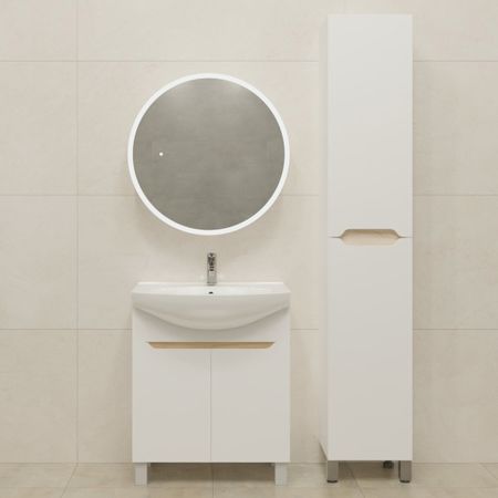 Тумба под накладную раковину Руан 60x78 раковина Rosa Элеганс шкаф-пенал цвет корпуса белый держатель для полотенец sensea scandi лестница напольный белый