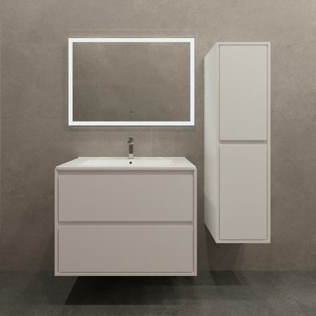 Тумба под накладную раковину KONSENSA МОККА 2.0 85.2x63.5 раковина Kirovit Оскар шкаф-пенал цвет корпуса белый для ключа зажигания keyyou для аксессуаров honda accord odyssey простота acura civic s200 1998 2002 необработанное лезвие hon66