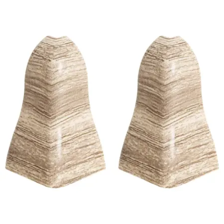 Уголок наружный для плинтуса Pro Дом «Дуб Тангай» высота 55 мм 2 шт. уголок 135 градусов высота 150 дуб ниагара 19 1302 35