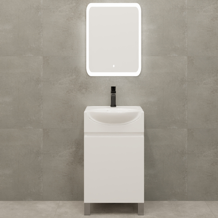 Тумба под накладную раковину Соло 42x78 раковина Santek Азов цвет корпуса белый 10 шт лот ss12d10 ss12d06 тумблерный переключатель 3 контакта прямые ножки ручка высокая 5 мм интервал 4 7 мм 3a 250v ss12d10 силовые переключатели