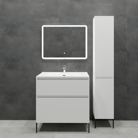 Тумба под накладную раковину AM.PM Flash 80x68.5 раковина AM.PM Struktura шкаф-пенал цвет корпуса белый 100 шт регулируемые капельницы adhere to fly 4 7 мм 8 отверстий для полива