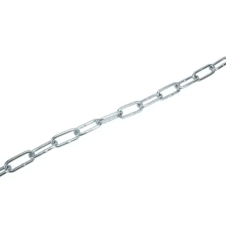 Цепь 6 мм длинное звено 10 м сталь оцинкованная
