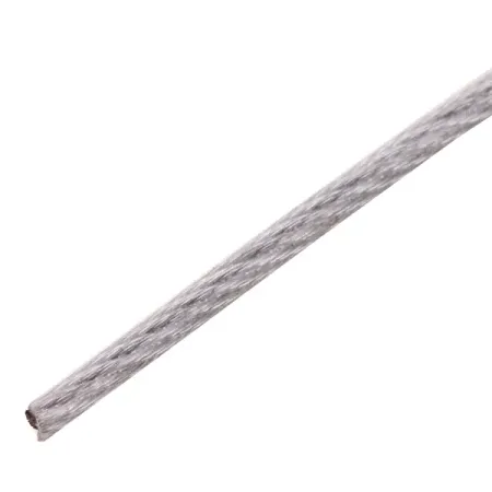 Трос стальной 1/2 мм 50 м цвет цинк