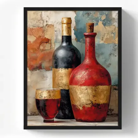 Картина в раме Натюрморт 40x50 см цвет разноцветный настенная картина kingsmile бохо мультфильм