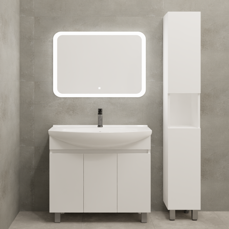 Тумба под накладную раковину Соло 85x78 раковина Kirovit Элеганс шкаф-пенал цвет корпуса белый 10 шт лот ss12d10 ss12d06 тумблерный переключатель 3 контакта прямые ножки ручка высокая 5 мм интервал 4 7 мм 3a 250v ss12d10 силовые переключатели