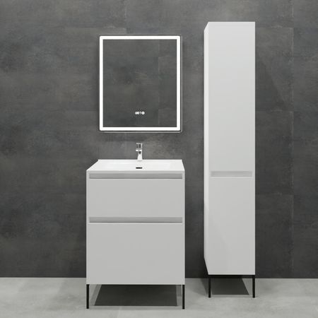 Тумба под накладную раковину AM.PM Flash 60x68.5 раковина AM.PM Struktura шкаф-пенал цвет корпуса белый 100 шт регулируемые капельницы adhere to fly 4 7 мм 8 отверстий для полива