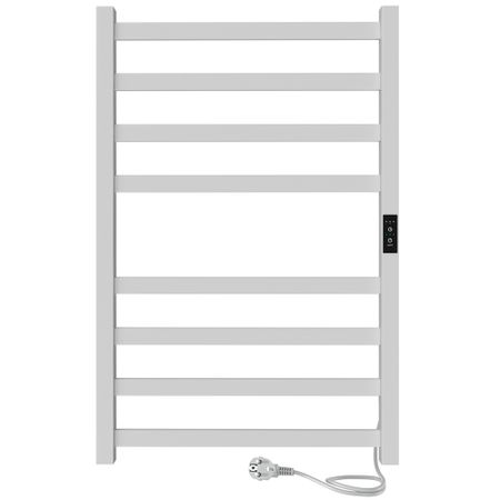 Полотенцесушитель электрический Indigo Oktava Slim 3 800х530 мм 90 Вт с терморегулятором белый электрический паяльник 60 вт с регулировкой температуры