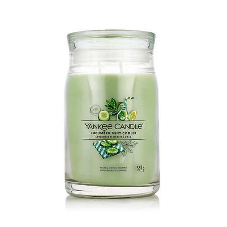 Свеча ароматическая YANKEE CANDLE Ароматизированная свеча Cucumber Mint Cooler