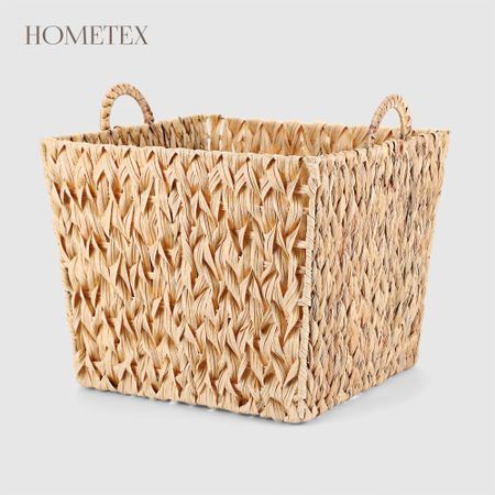 Коробка для хранения Hometex с 2 ручками 40x34x35,5 см бархатная коробка для хранения украшений jmjermyn