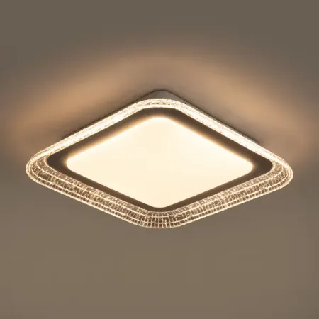 Светильник потолочный Galla 112 Вт 30 м² регулируемый белый свет цвет белый 2 шт интерьер купольная карта свет для polo cc eos golf jetta passat tiguan bettle touran 1kd 947 109a 1k0947109 1k0 947 109