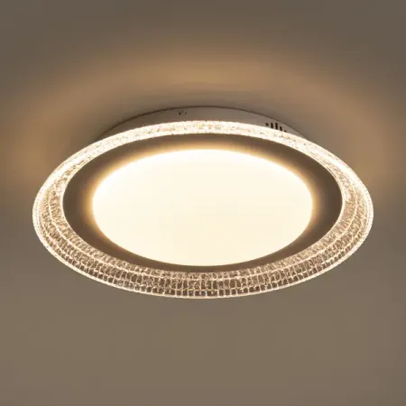 Светильник потолочный Galla 107 Вт 30 м² регулируемый белый свет цвет белый 2 шт интерьер купольная карта свет для polo cc eos golf jetta passat tiguan bettle touran 1kd 947 109a 1k0947109 1k0 947 109