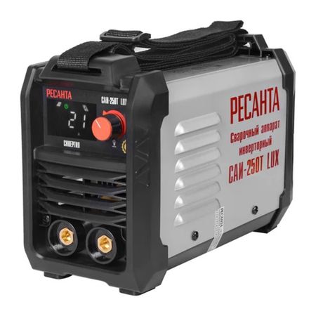 Сварочный аппарат инверторного типа Ресанта САИ-250Т LUX ММА (65/72) ручной точечный сварочный аппарат 18650 2 шт