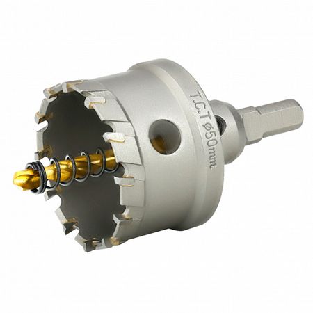 Коронка твердосплавная Diamond Industrial (DIDTCT50) универсальная d50 мм коронка по дереву fit 89мм