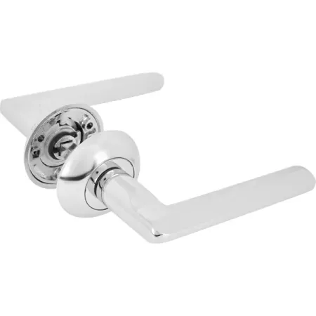 Дверные ручки AL139 H комплект цвет хром дверные ролики pom 5x17x6 мм