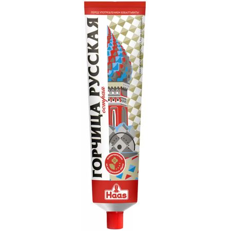 Горчица Haas русская 170 г водка русская валюта россия 0 25 л
